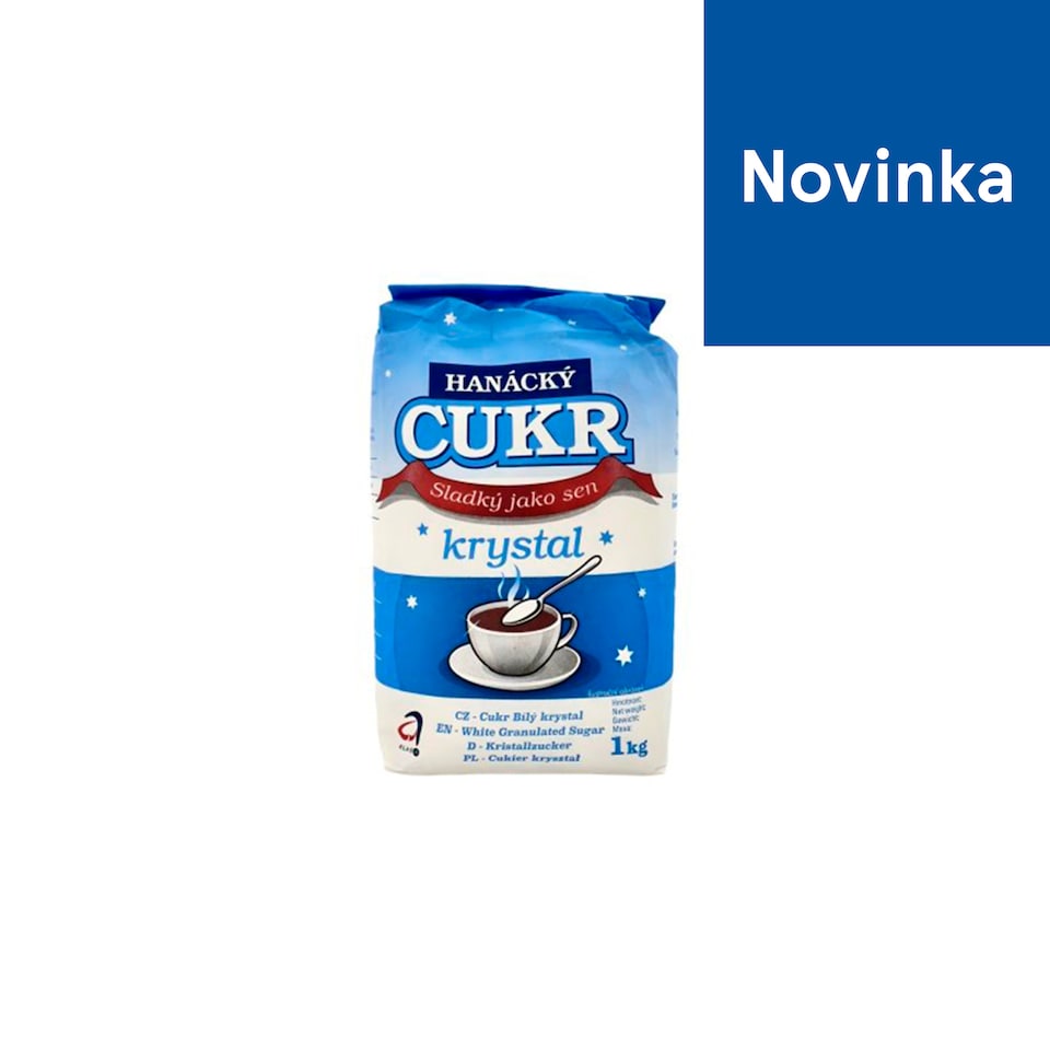 Hanácký cukor kryštál 1 kg
