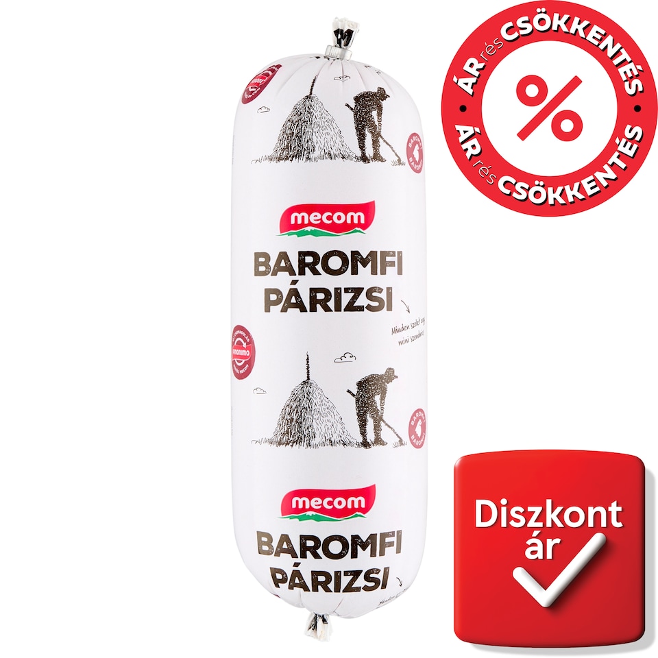 Mecom baromfi párizsi 1000 g  1. kép