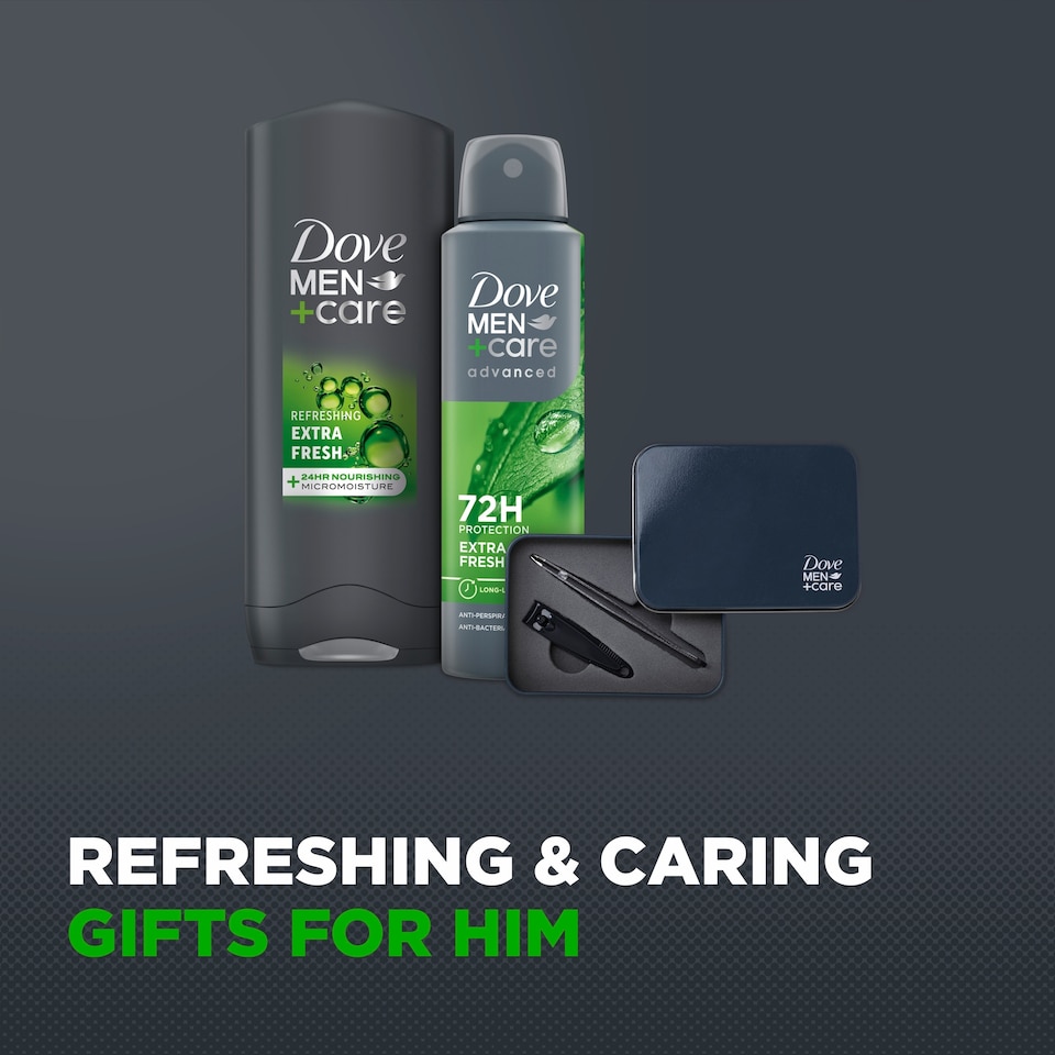 image 1 of Dove Men+Care Refresh + Care Duo & Manicure Gift Set