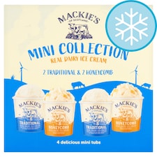 Mackies Mini Collection Dairy Ice Cream 4X120ml