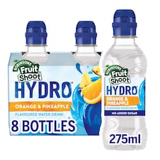 Fruit Shoot Hydro Orange & Pineapple Kids Juice Drink 8x275ml