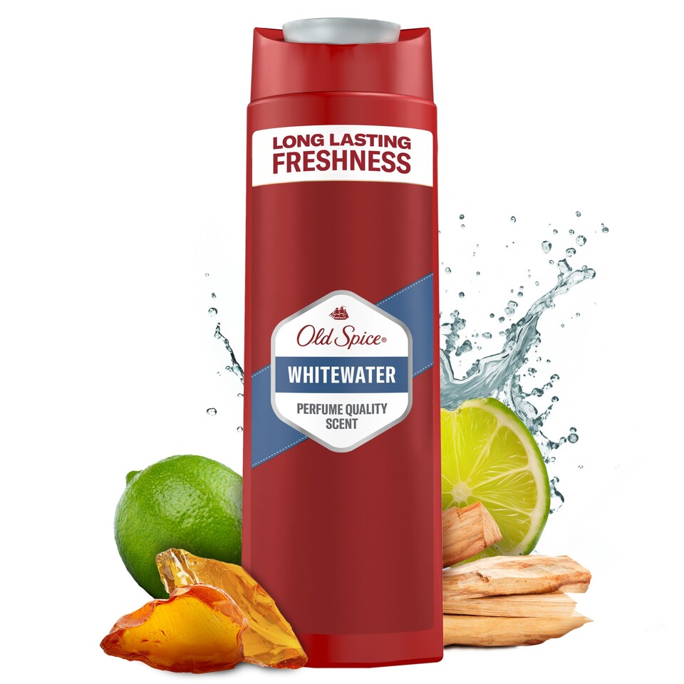 image 1 of Old Spice Whitewater 3 V 1 Sprchový Gél A Šampón Pre Mužov 400ml