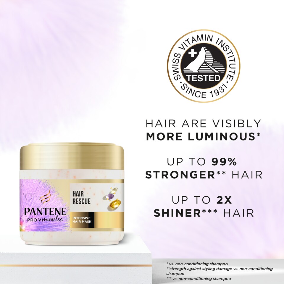 image 1 of Pantene Pro.V Miracles Hair Rescue Intensive Hair Mask 300ml