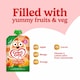 image 3 of Cow & Gate Fruit Pouch Apple Mango Orange & Carrot Baby Food 6+ Months 100g