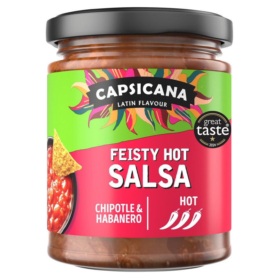 image 1 of Capsicana Full-On Feisty Salsa 285G