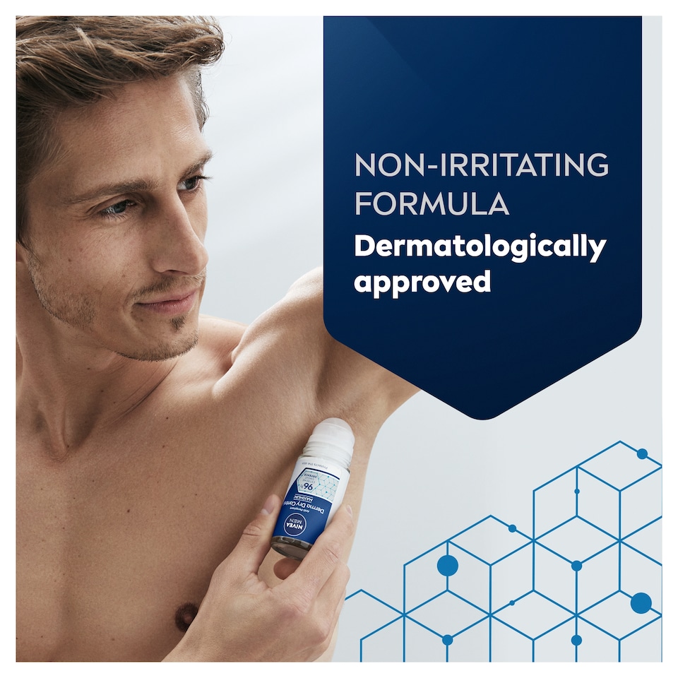 image 1 of NIVEA MEN Derma Dry Control Antiperspirant Roll-On 50ml