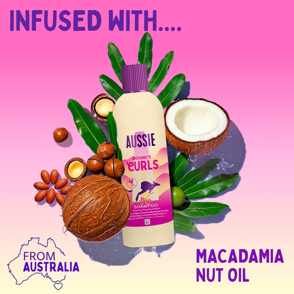 image 1 of Aussie Bouncy Curls Shampoo 300ml