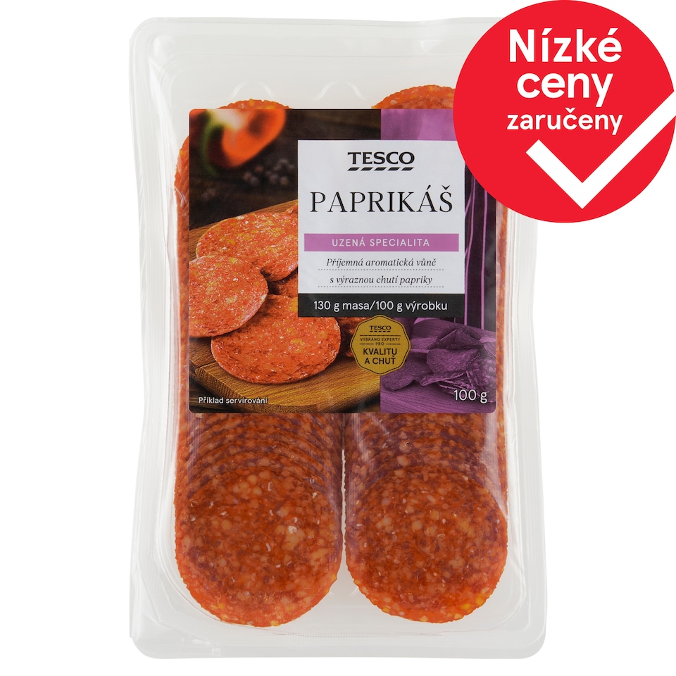 Tesco Paprikáš 100g