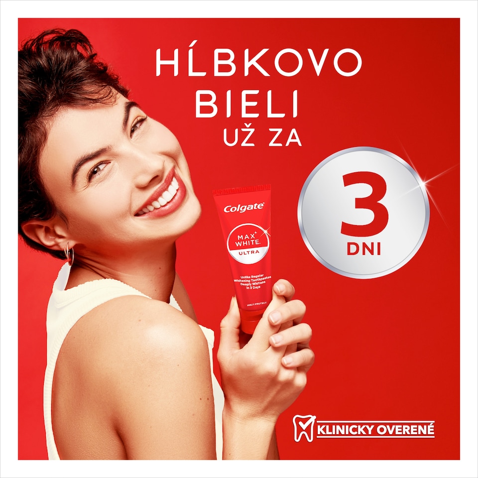 image 1 of Colgate Max White Ultra Multiprotect bieliaca zubná pasta 50ml