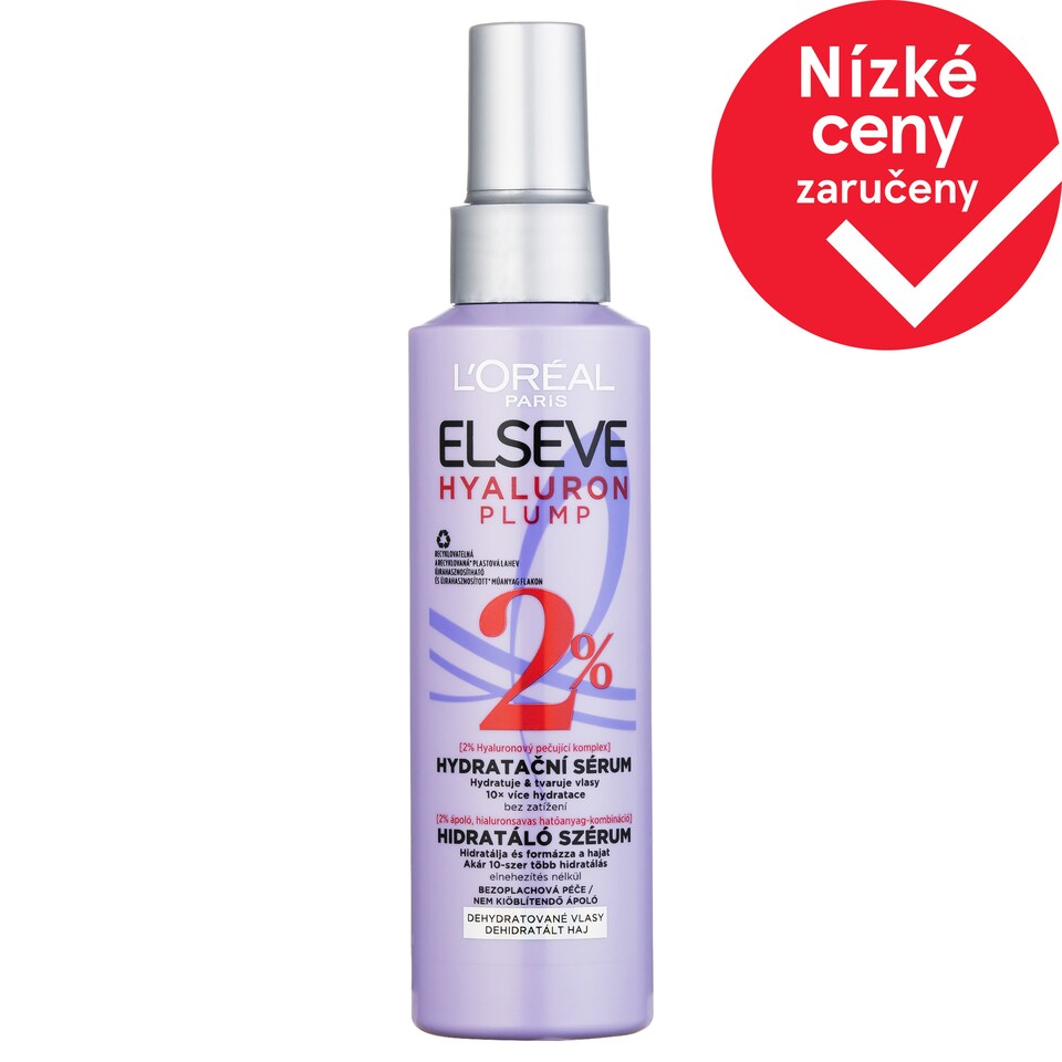 L´Oréal Paris Elseve Hyaluron Plump hydratační sérum, 150 ml