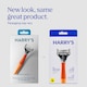 image 5 of Harry's 5 Blade Razor, Bright Orange