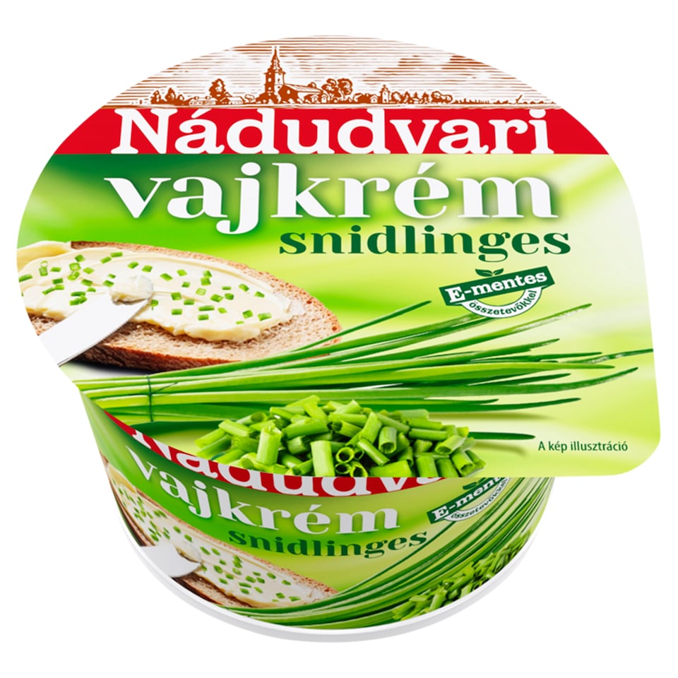 Nádudvari E-Free Butter Spread with Chive 180 g