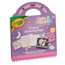 Crayola Cute & Colourful Travel Activity Pad