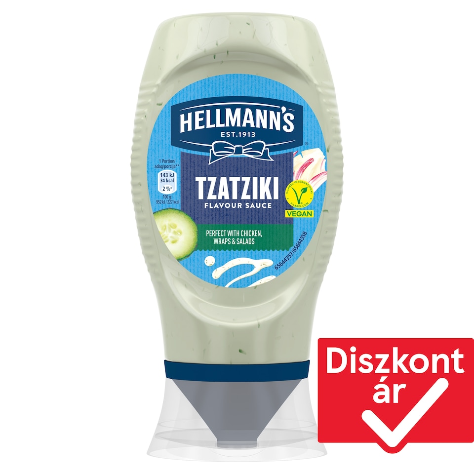 Hellmann's tzatziki-jellegű szósz 258 g