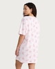 image 3 of F&F Pure Cotton Lobster Love Print Nightdress in Multi Pink