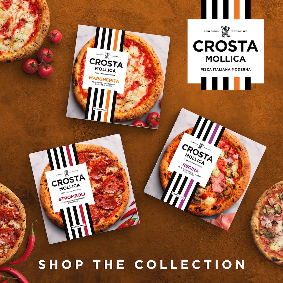 image 1 of Crosta Mollica Salami Napoli Sourdough Pizza 413g