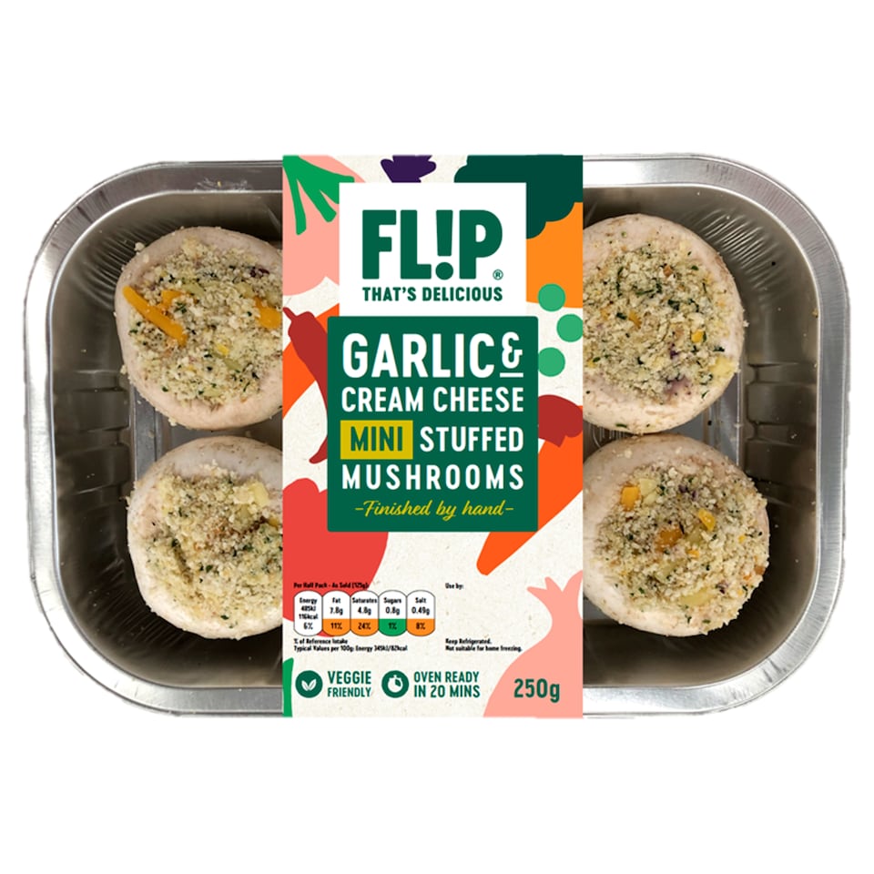 Flip That's Delicious Garlic And Cream Cheese Mushroom 250G