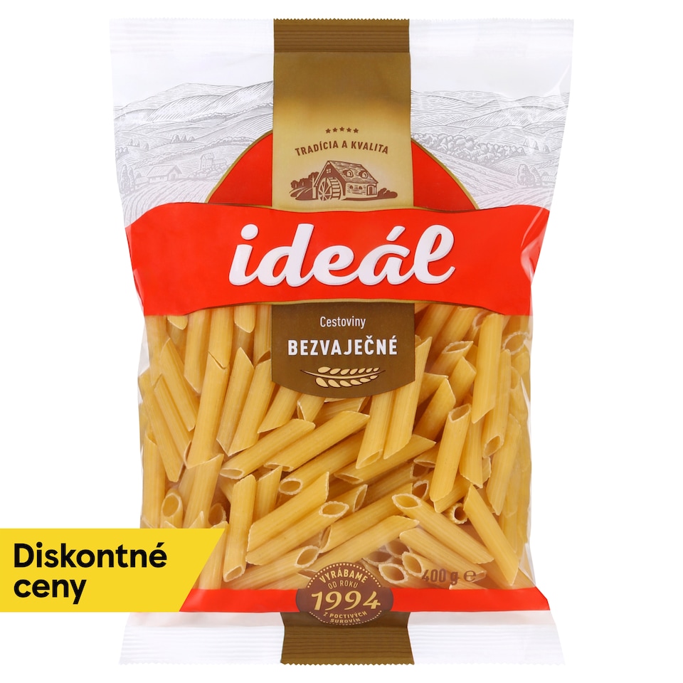 Ideál Penne bezvaječné cestoviny 400 g