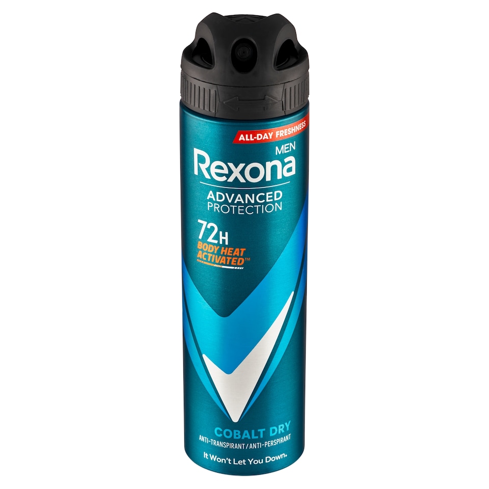 obrázok 1 z Rexona Men COBALT DRY antiperspirant sprej 150 ml