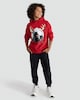 image 1 of F&F Boys Cotton Rich Football Antlers Hoodie in Red