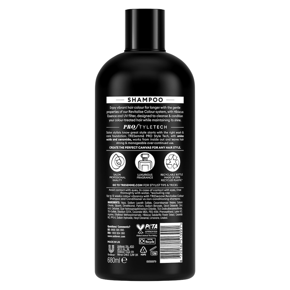image 1 of TRESemme Revitalise Colour Shampoo 680ml