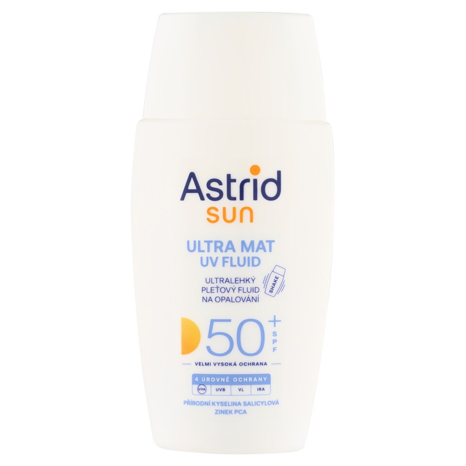 obrázok 1 z Astrid Sun Ultraľahký pleťový fluid na opaľovanie SPF 50+ 40 ml