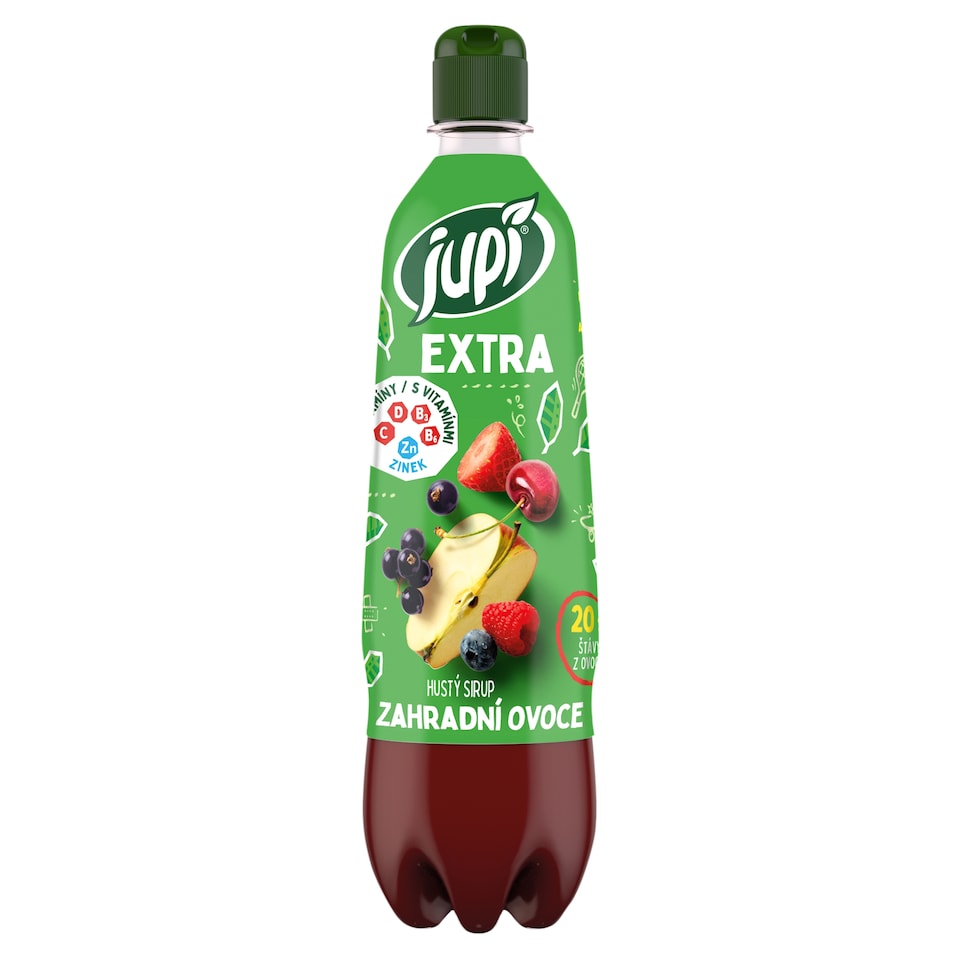 Jupí Extra hustý sirup zahradní ovoce 0,7l