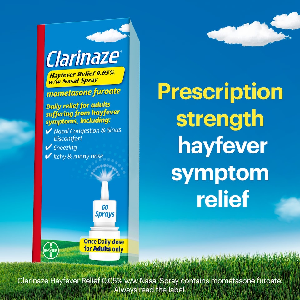 image 1 of Clarinaze Hayfever Relief Nasal Spray 60 sprays 10g