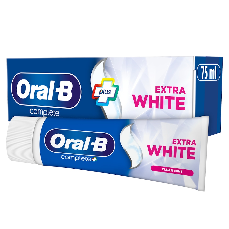 image 1 of Oral-B Complete Extra White Toothpaste 75Ml