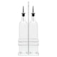 image 2 of Tesco Oil & Vinegar Glass Cruet Set