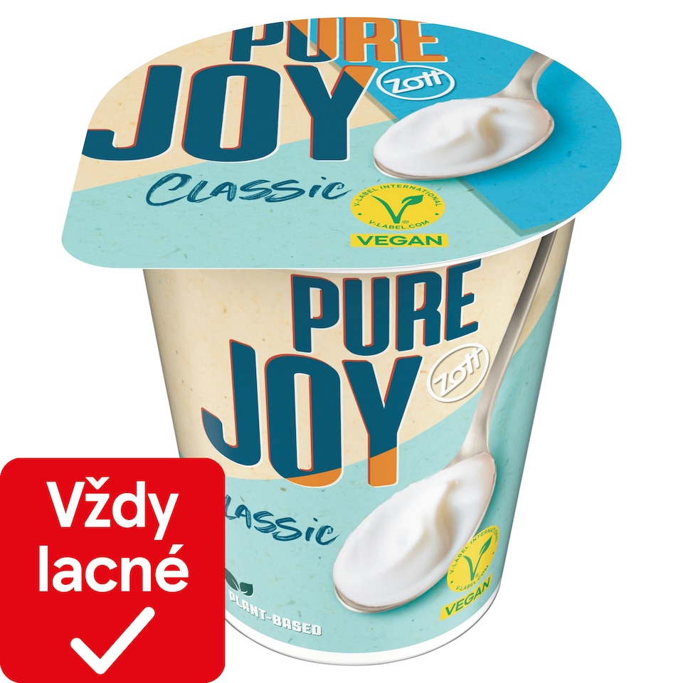 Zott Pure Joy Classic výrobok na báze kokosového krému a hydrolyzovaného ovsa 140 g