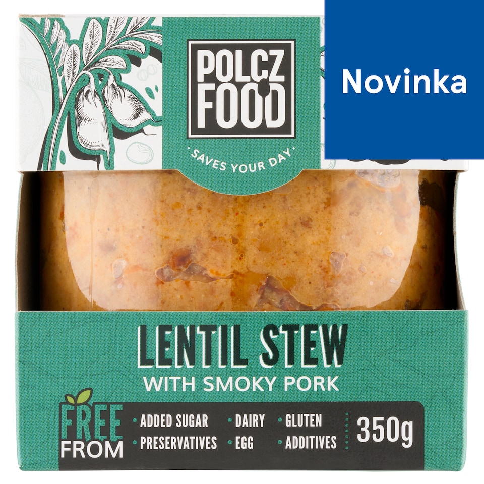 obrázok 1 z Polcz Food Šošovicový prívarok s údenou krkovičkou 350 g