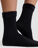 image 3 of F&F WARMPLUS™ Medium Warmth Velvet Thermal Socks in Black