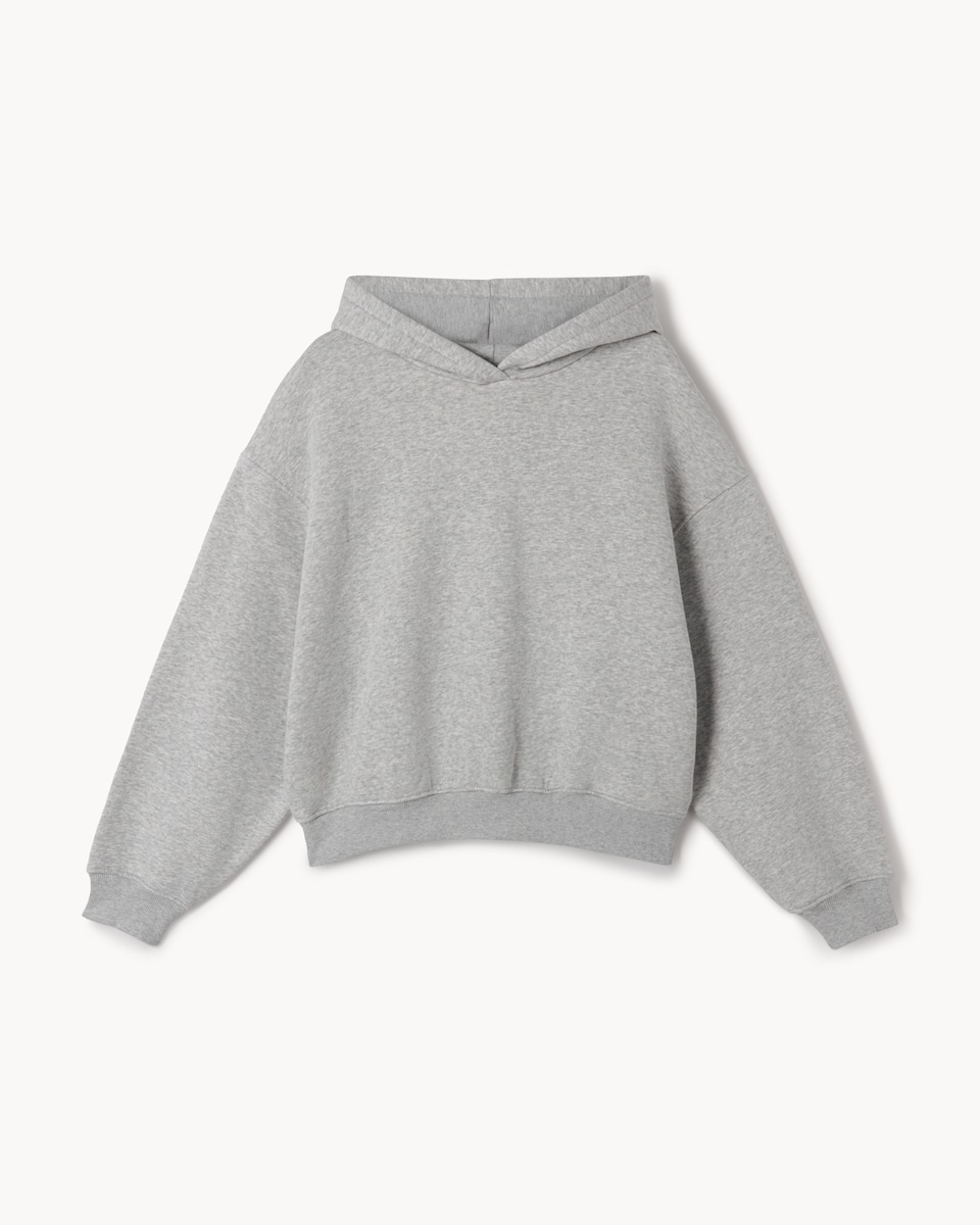 image 1 of F&F Cotton Rich Oversized Hoodie in Grey