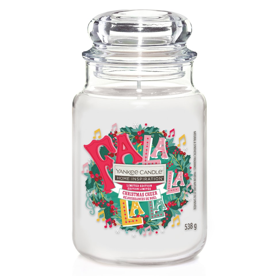 Yankee Candle HI Limited Edition Christmas Cheer Large Jar 538g