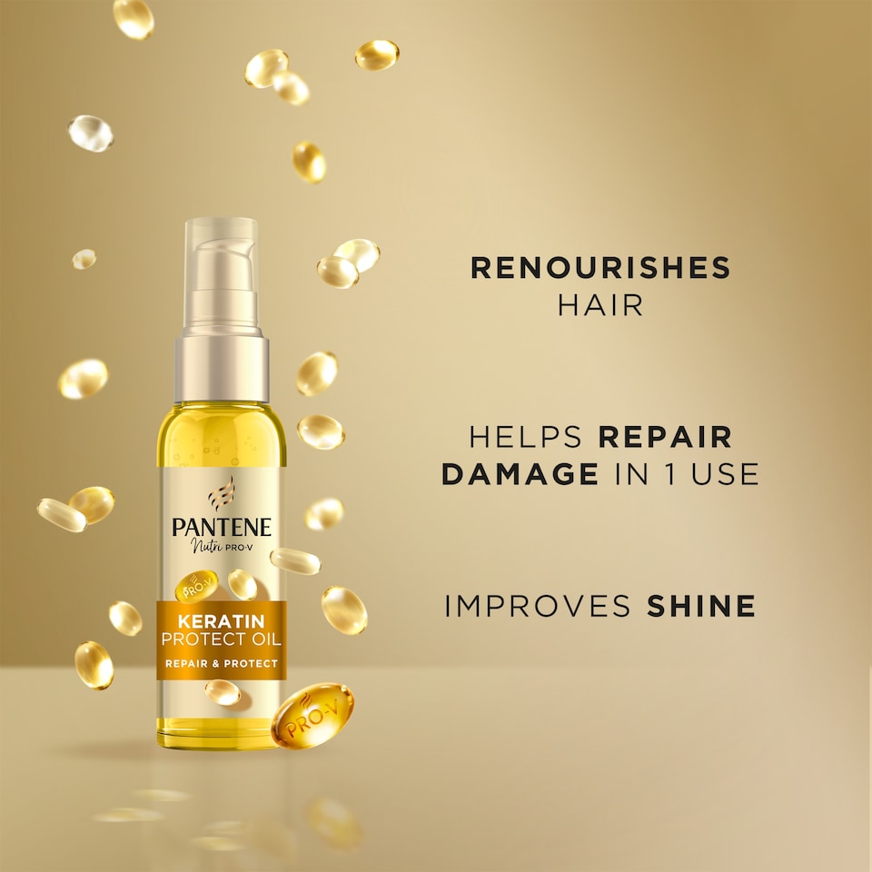 image 1 of Pantene Repair And Protect Vitamin E Oil 100Ml