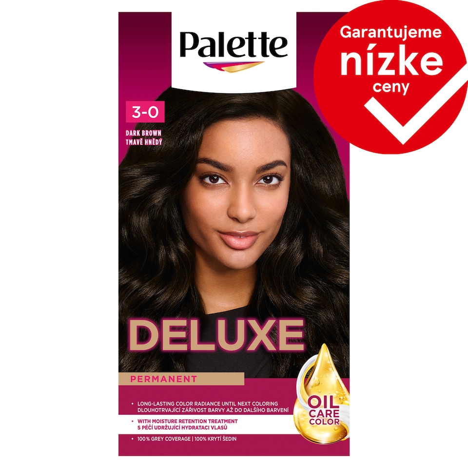 image 1 of Palette Deluxe Hair Color Dark Brown 3-0