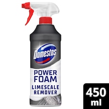 Domestos Power Foam Toilet and Bathroom Limescale Remover 450ml​