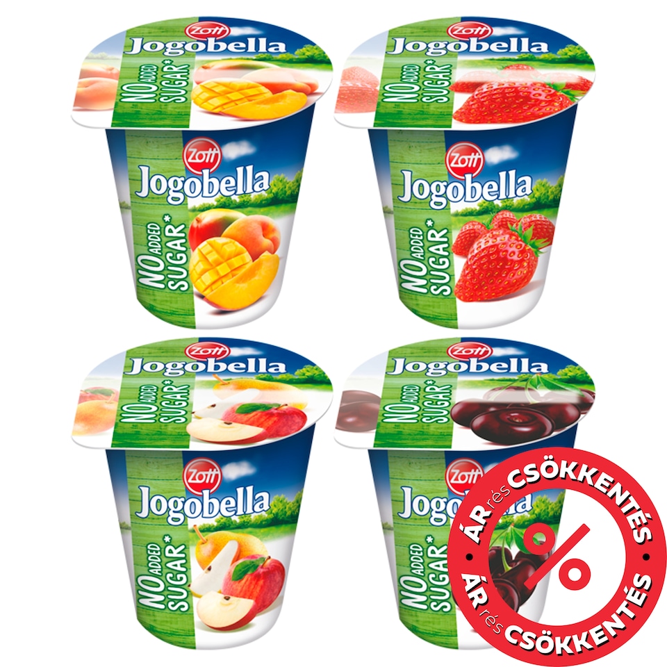 Zott Jogobella Yoghurt with Live Cultures, without Added Sugar 150 g