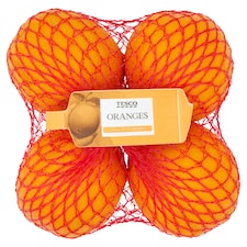 Tesco Oranges 4 Pack