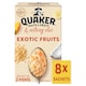 image 1 of Quaker Oats Exotic Fruits & Nothing Else Porridge Sachets 8 x 33g