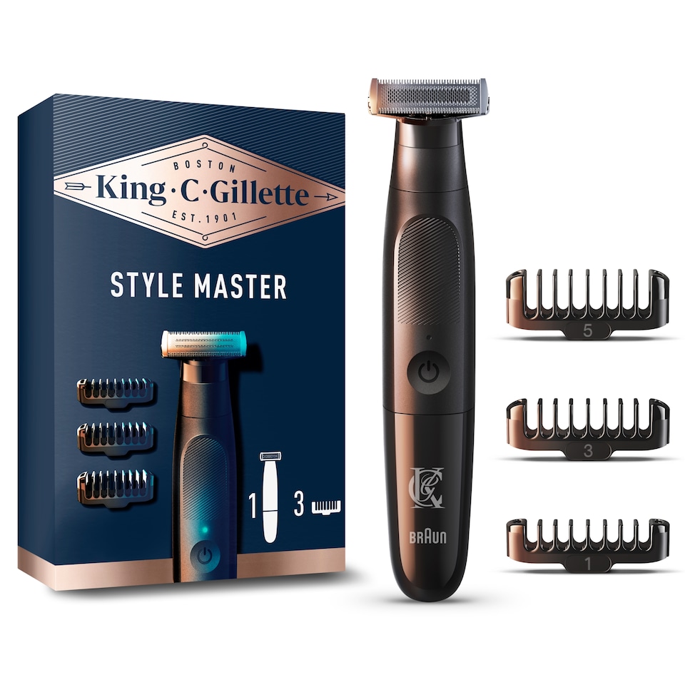 image 1 of King C. Gillette Men's Style Master Cordless Beard Trimmer