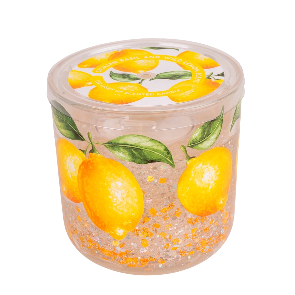 Candlelight Light Up Candle Lemon Grove 70g