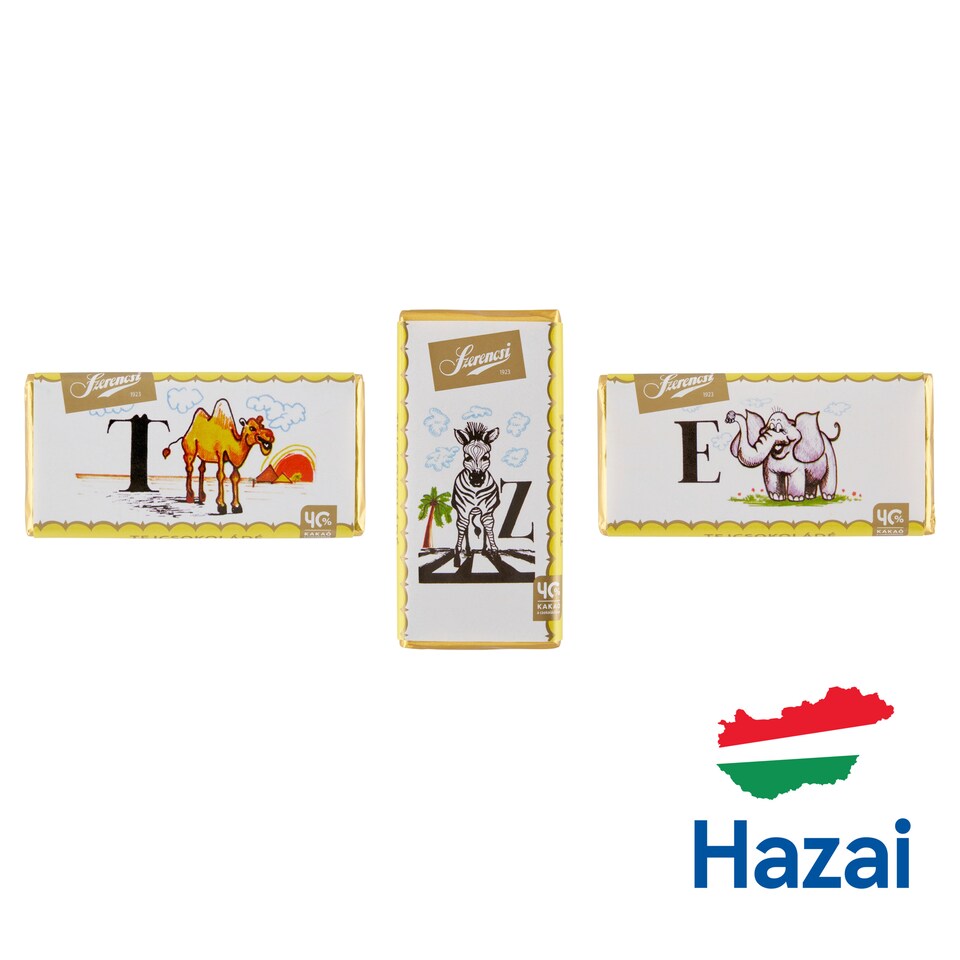 Szerencsi tejcsokoládé 20 g