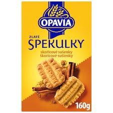Opavia Golden Speculaas Cinnamon Biscuits 160g