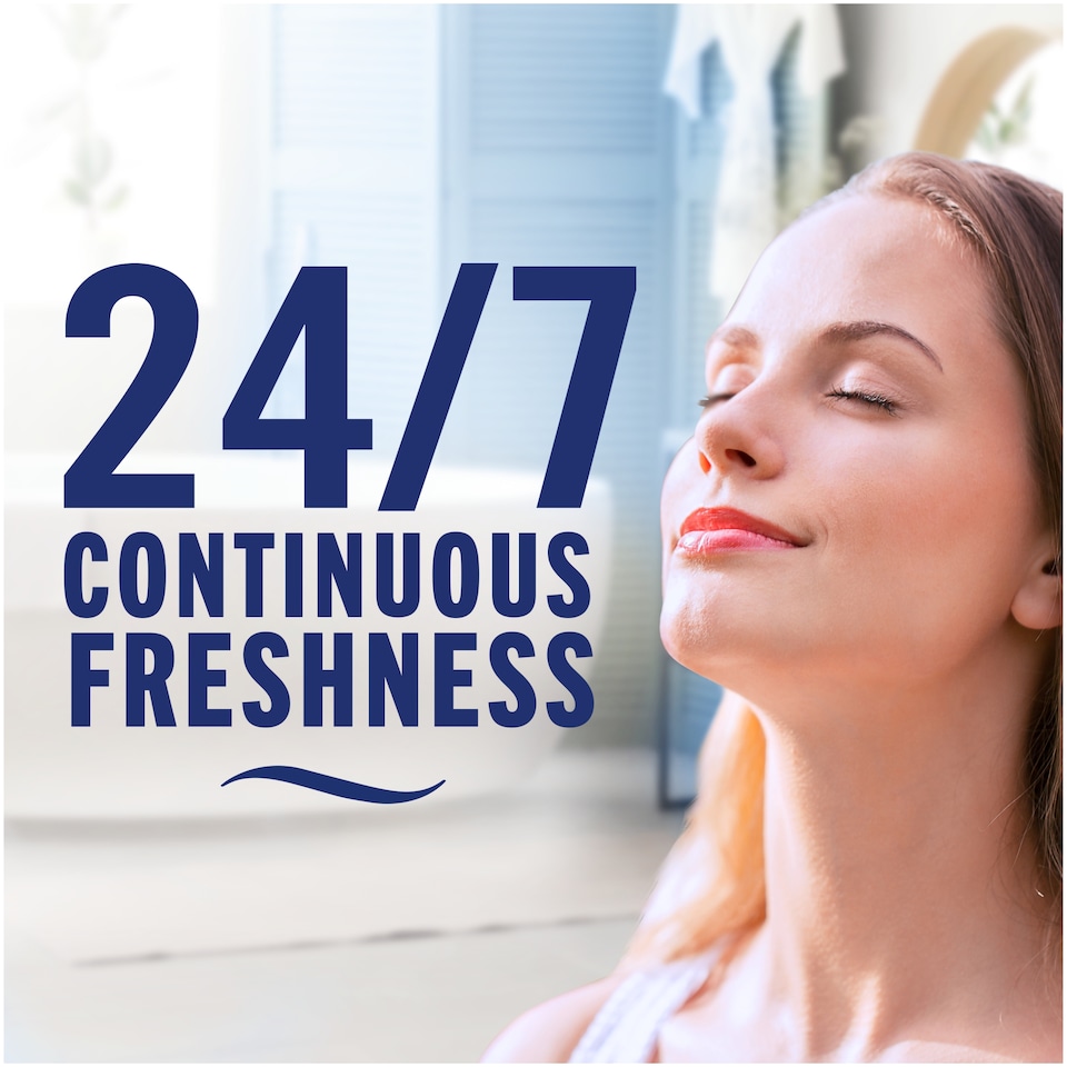 image 1 of Febreze Bathroom Air Freshener Liquid membrane Blossom & Breeze Mega Pack 22.5ML