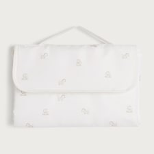 F&F Animal Print Baby Changing Mat in White