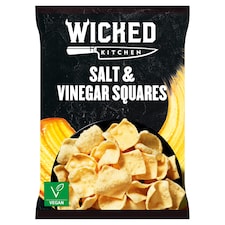 Wicked Kitchen Salt & Vinegar Squares 85G
