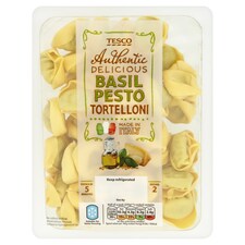 Tesco Italian Basil Pesto Tortelloni 400G