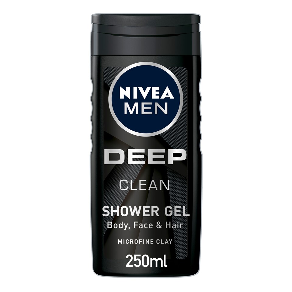 image 1 of Nivea Men Shower Gel Deep Clean 250Ml